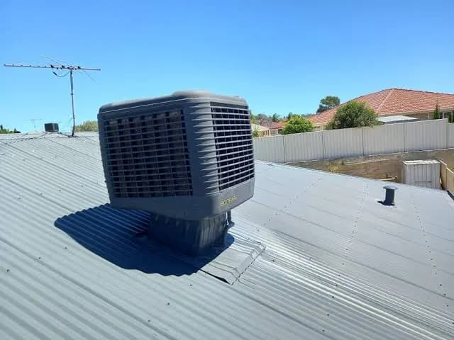 Bonaire evaporative cooler installed on a Melbourne home